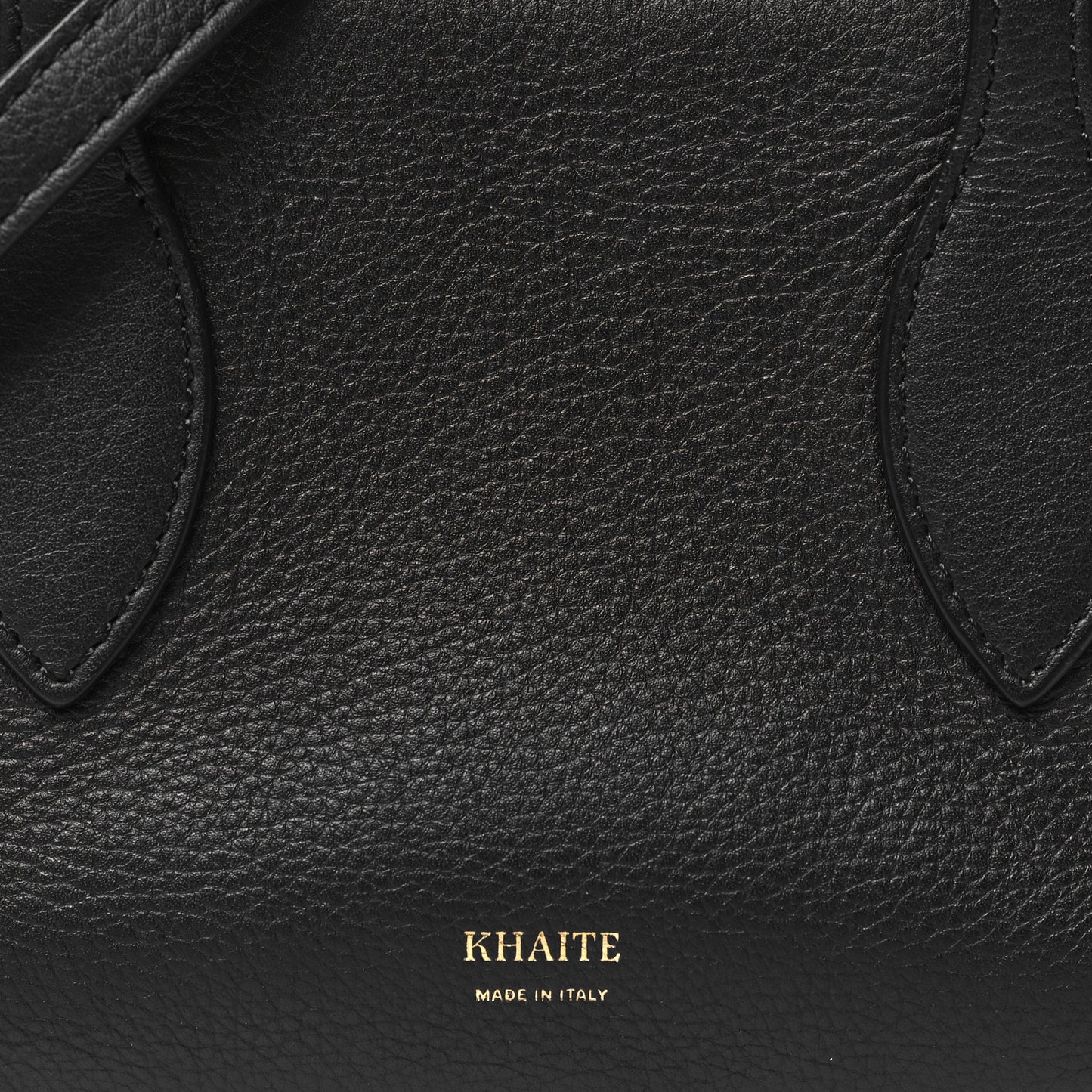 Pebbled Calfskin Small Maeve Bag Black