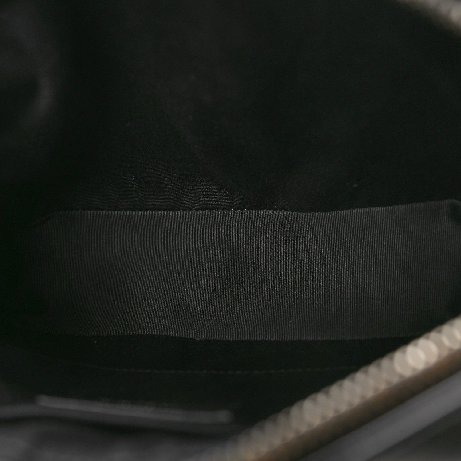 Saint Laurent Calfskin Matelasse Monogram Lou Camera Bag Black 5 of 10