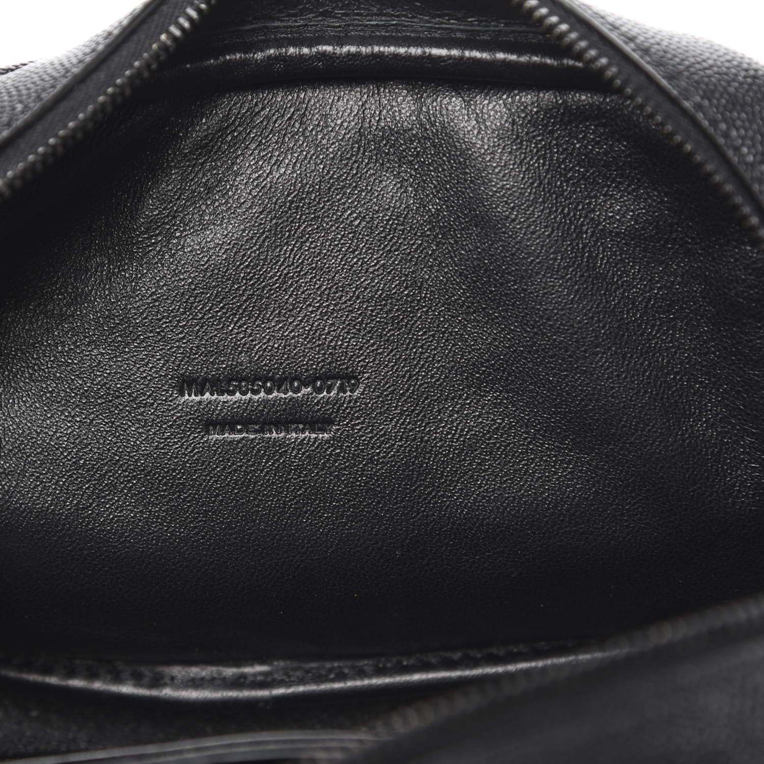 Saint Laurent Grain De Poudre Matelasse Monogram Mini Lou Camera Bag Black 6 of 11