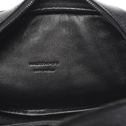Saint Laurent Grain De Poudre Matelasse Monogram Mini Lou Camera Bag Black 6 of 11