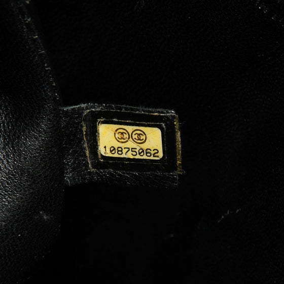 Caviar Medallion Tote Black