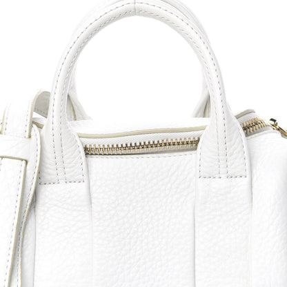 Alexander Wang Pebbled Lambskin Mini Rockie Gray Gold Hardware 8 of 9