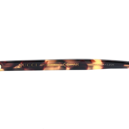 Gucci Round GG0091S Sunglasses Havana 5 of 8