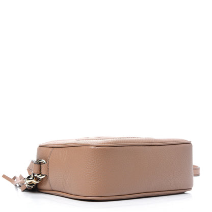 Gucci Pebbled Calfskin Small Soho Disco Bag Camelia 4 of 14
