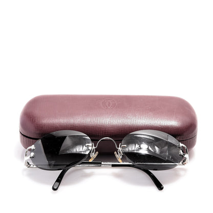 Cartier Oval Sunglasses 135 Gold 7 of 7