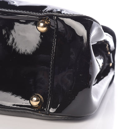 Valentino Garavani Patent Histoire Flap Black 11 of 11