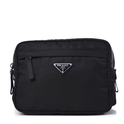 Prada Tessuto Nylon Belt Bag Black 1 of 13