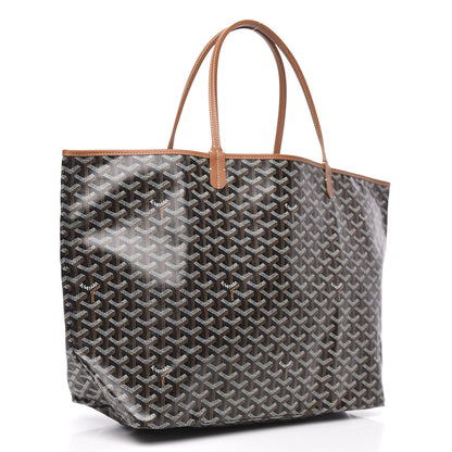 Goyard Goyardine Saint Louis GM Black Gold 3 of 10