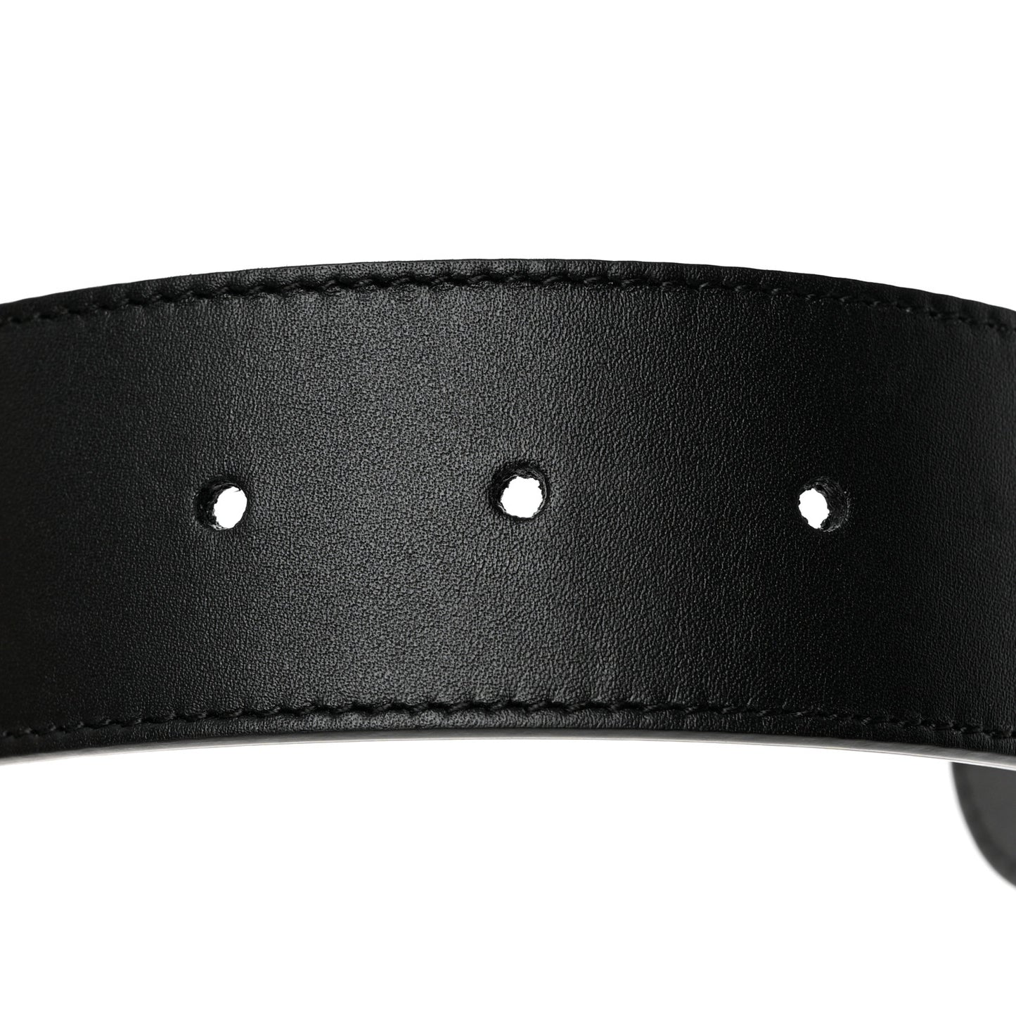 Moon Calfskin Scales Double G 40mm Belt 95 38 Black