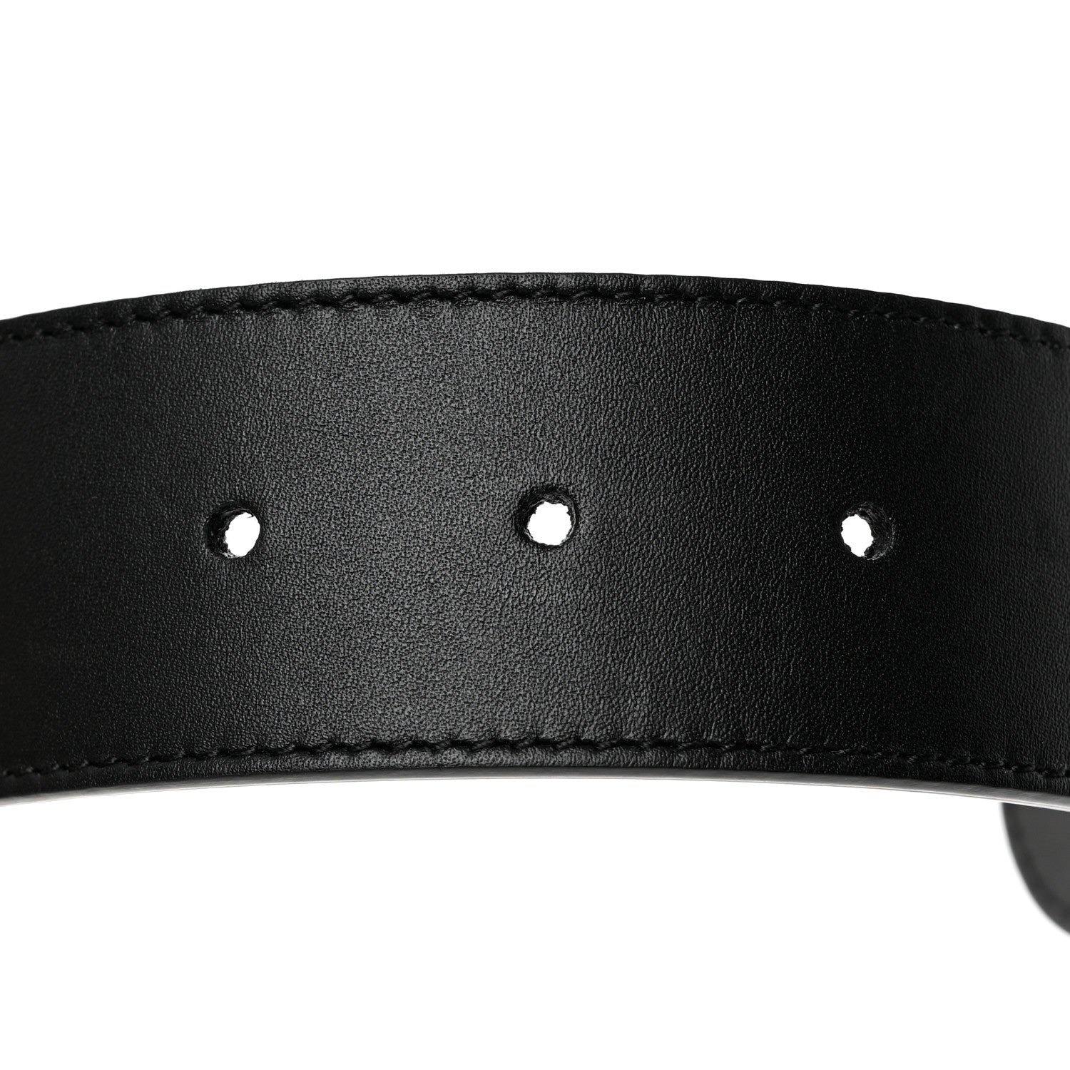 Gucci Moon Calfskin Scales Double G 40mm Belt 95 38 Black 4 of 7