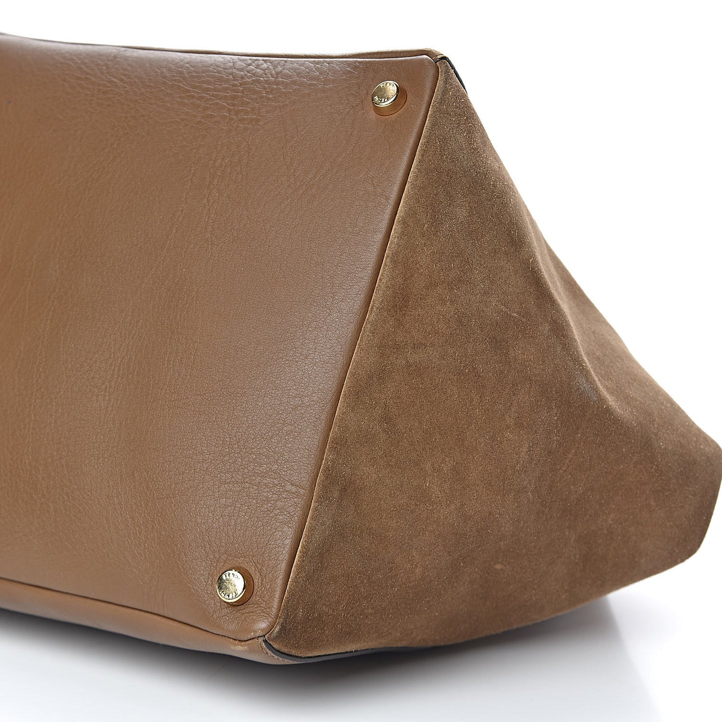 Calfskin Suede Boston Satchel Foresta