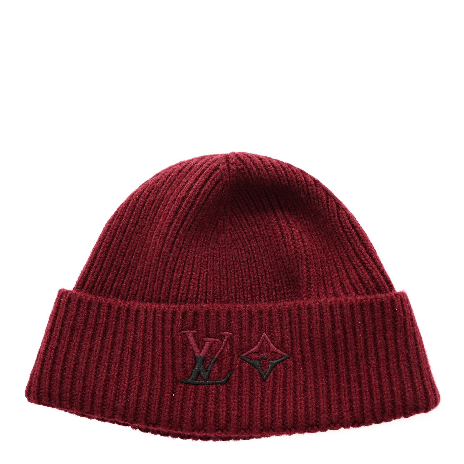 Louis Vuitton Cashmere LV Dual Beanie Bordeaux 1 of 7