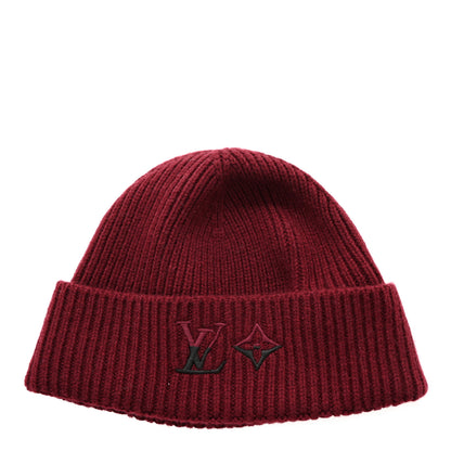 Louis Vuitton Cashmere LV Dual Beanie Bordeaux 1 of 7