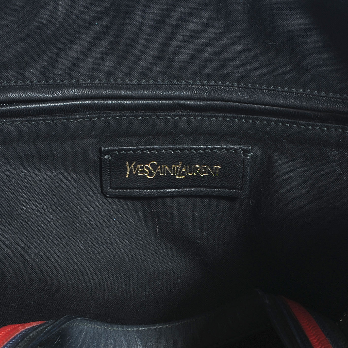 Saint Laurent Calfskin Sac Flirty Poppy 6 of 7