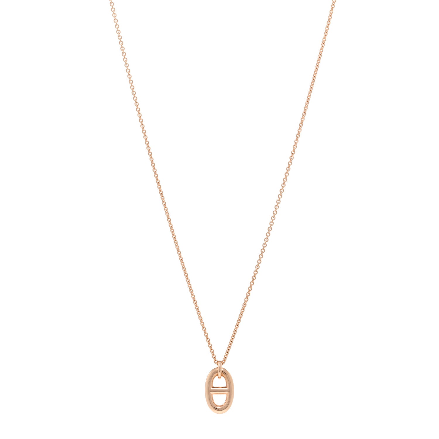 Hermes 18K Rose Gold PM Farandole Pendant Necklace 1 of 5