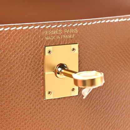 Hermes Epsom Mini Kelly Sellier 20 Gold 7 of 11