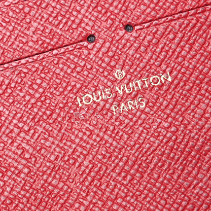Louis Vuitton Damier Ebene Pochette Felicie Chain Wallet 14 of 14