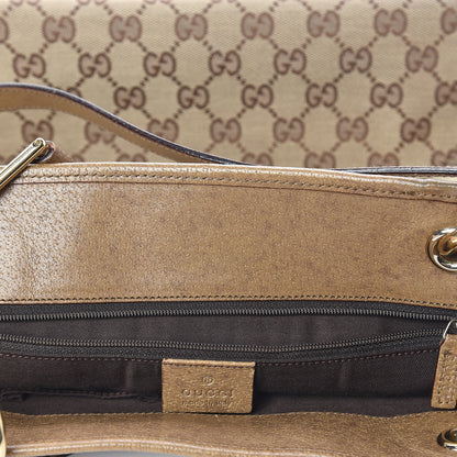 Gucci Monogram Large Eclipse Tote Brown 8 of 15