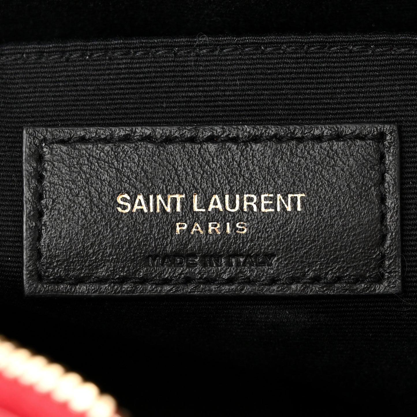 Calfskin Matelasse Monogram Lou Camera Bag Rouge Eros