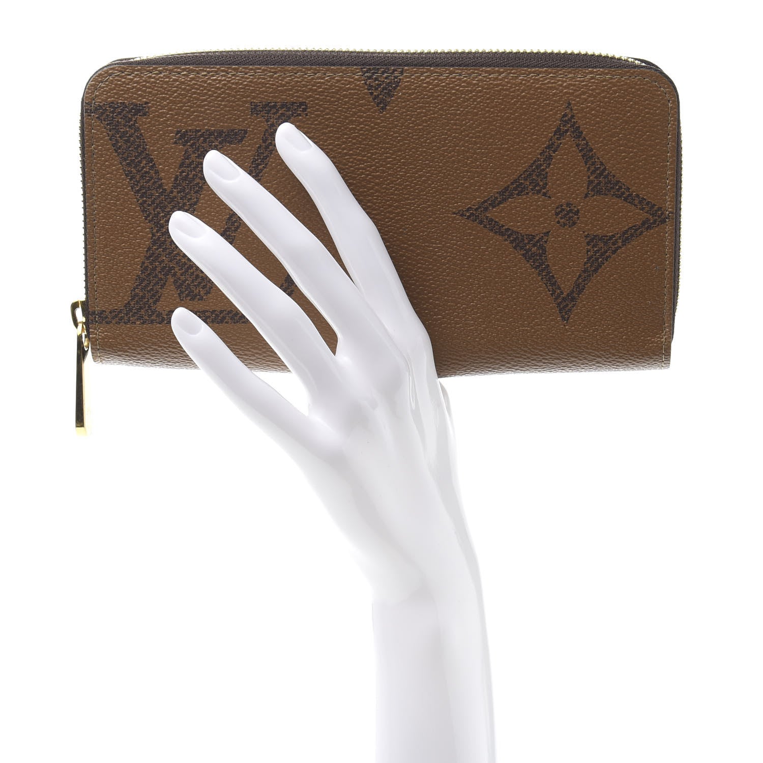 Louis Vuitton Reverse Monogram Giant Zippy Wallet 2 of 9