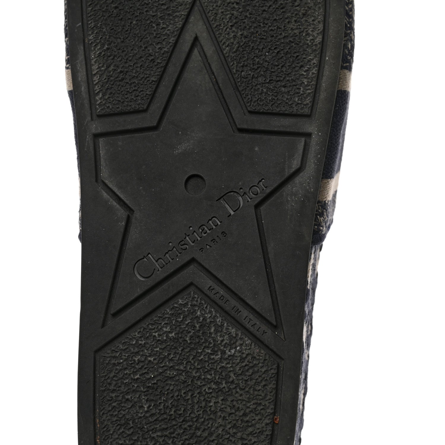 Christian Dior Oblique D-Way Platform Slide Sandals 40 Deep Blue 8 of 10