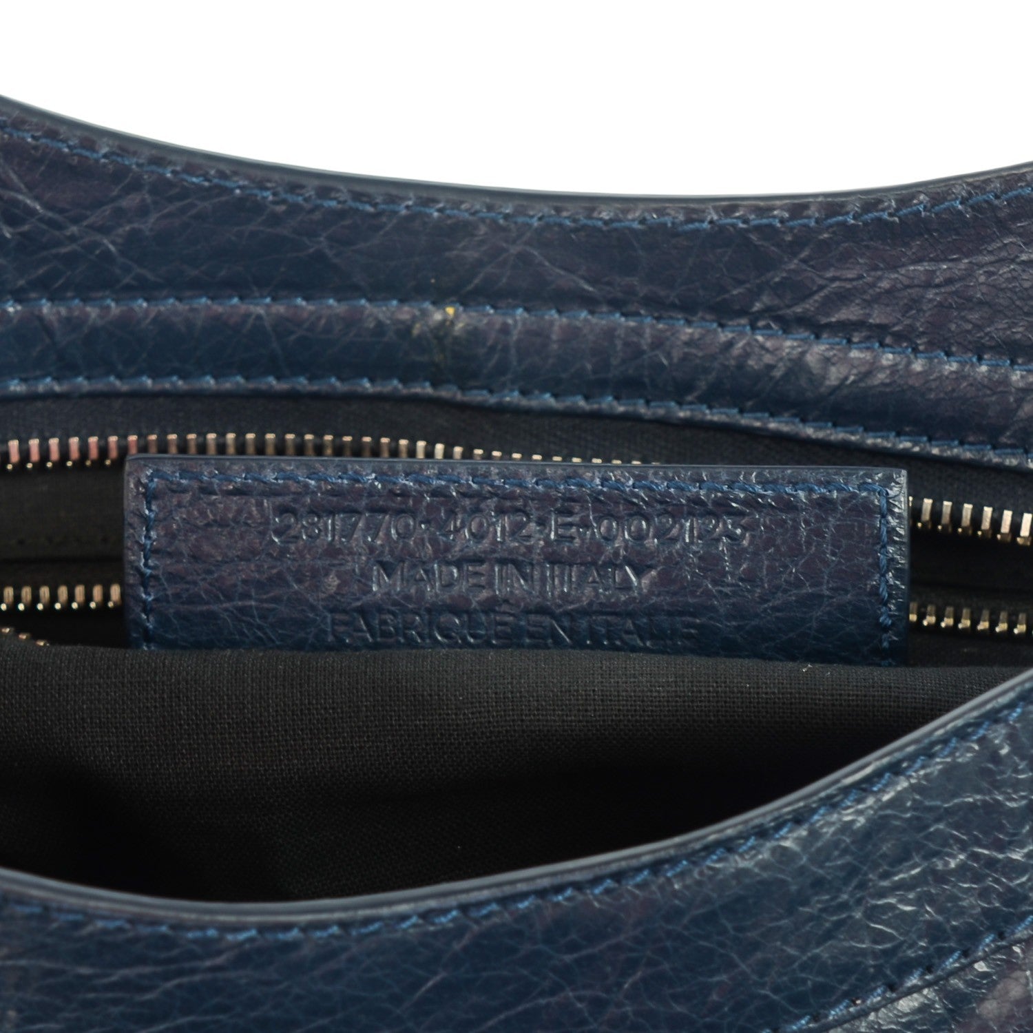 Balenciaga Agneau Giant 12 Silver Hardware City Bleu Obscur 9 of 11