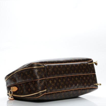 Louis Vuitton Monogram Alize 2 Compartment Luggage Travel Bag 4 of 10