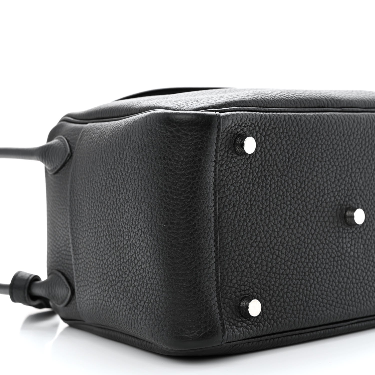 Hermes Taurillon Clemence Lindy 26 Black 9 of 12