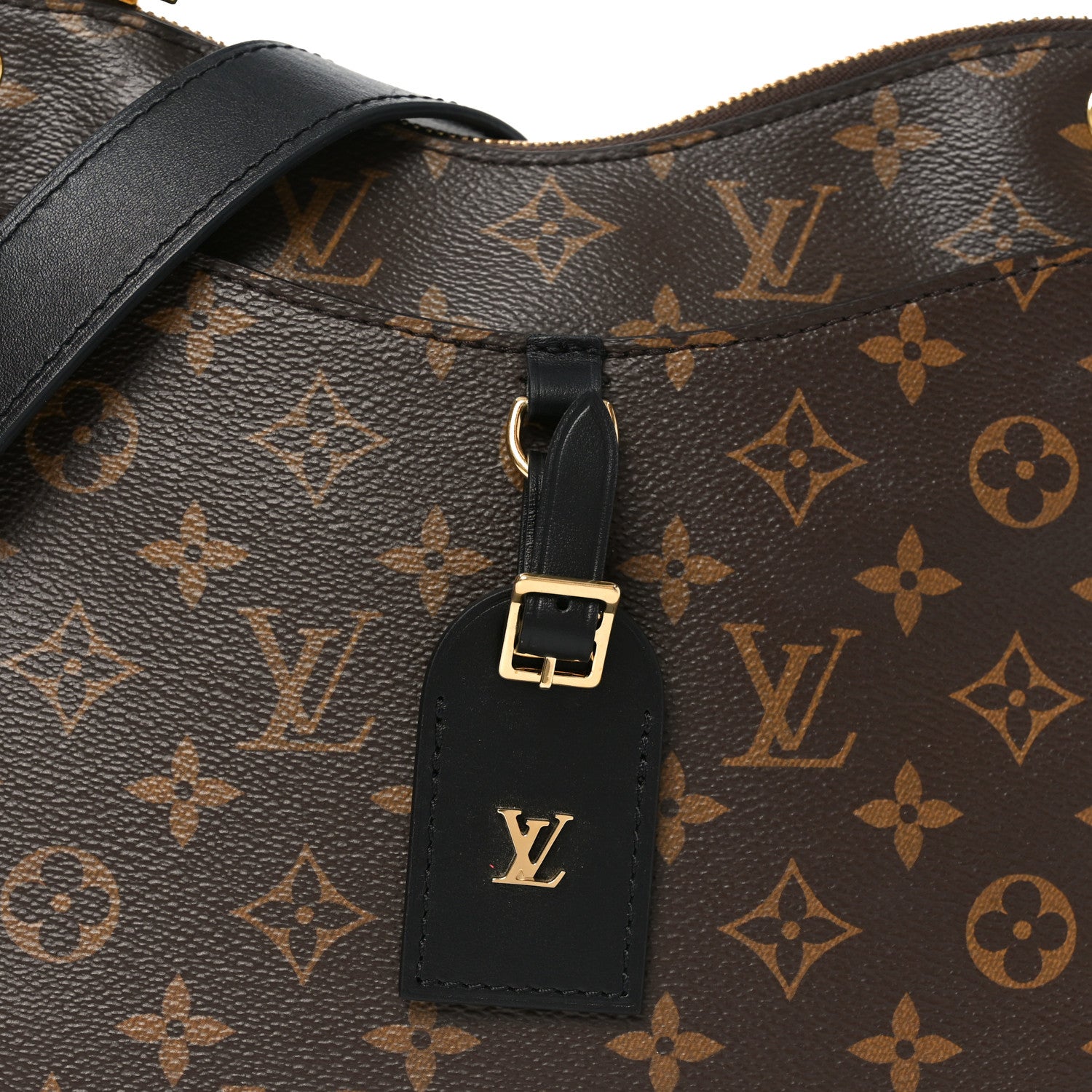 Louis Vuitton Monogram Odeon PM Black 7 of 9