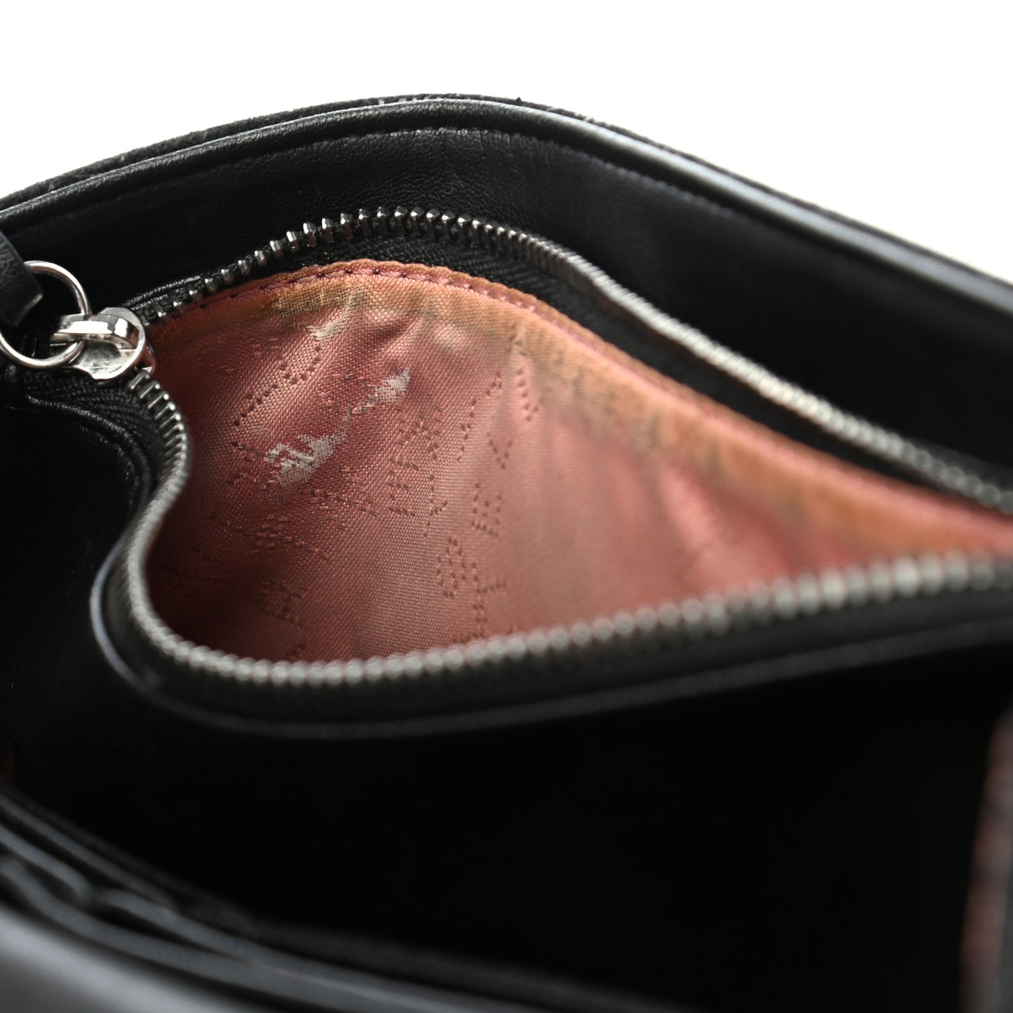 Shaggy Deer Falabella Flap Wallet Black