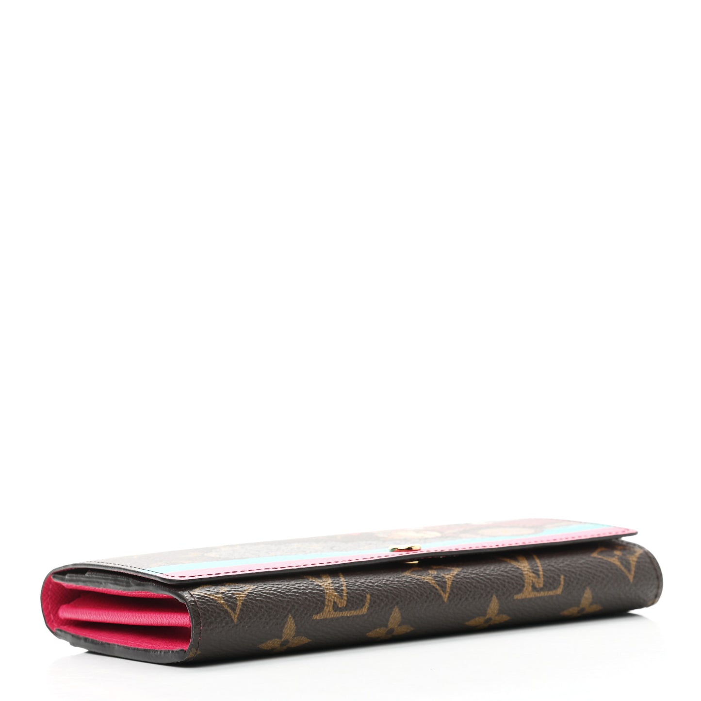 Monogram 2015 Christmas Animation Sarah Wallet Hibiscus