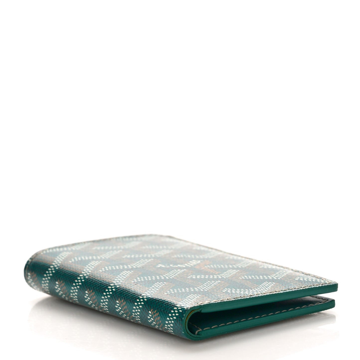 Goyardine Saint Pierre Card Holder Green