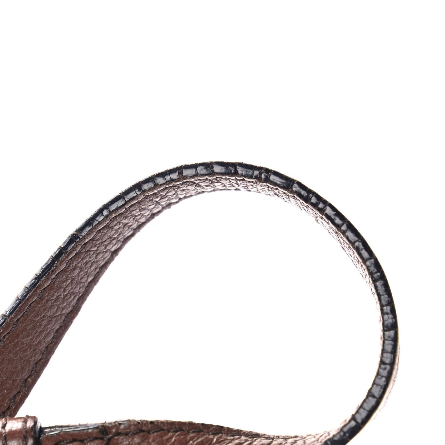Grainy Calfskin House Check Medium Banner Tote Tan