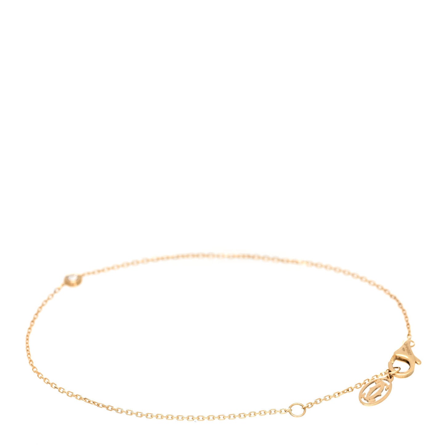 18K Yellow Gold Diamond XS D'Amour Bracelet