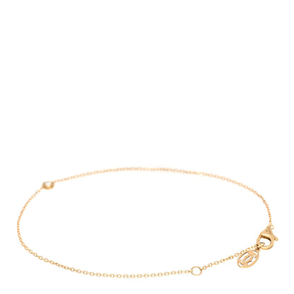 Cartier 18K Yellow Gold Diamond XS D'Amour Bracelet 2 of 5