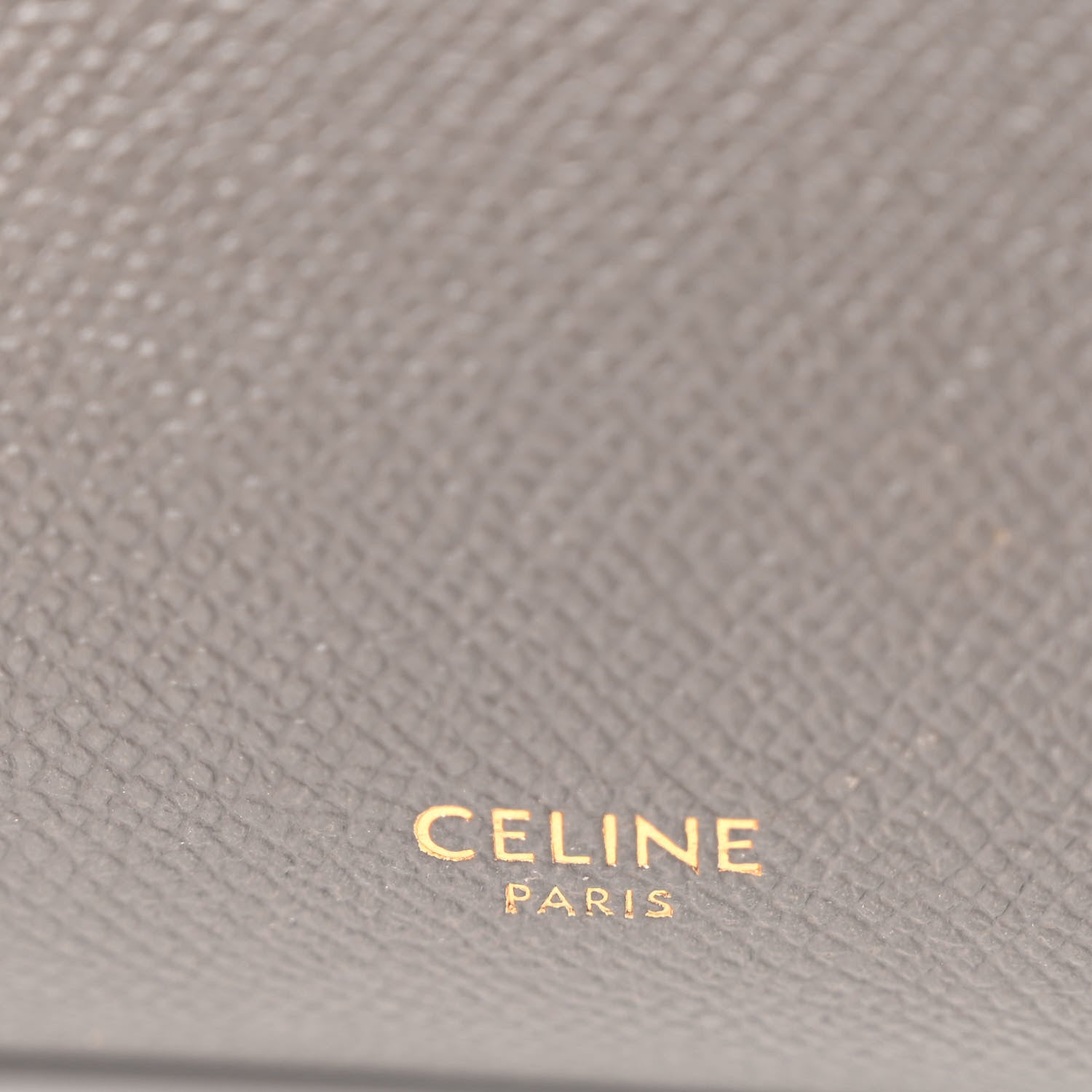 Celine Grained Calfskin Micro Belt Bag Grey 6 of 12