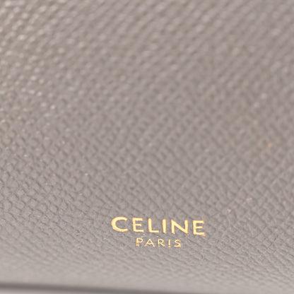 Celine Grained Calfskin Micro Belt Bag Grey 6 of 12