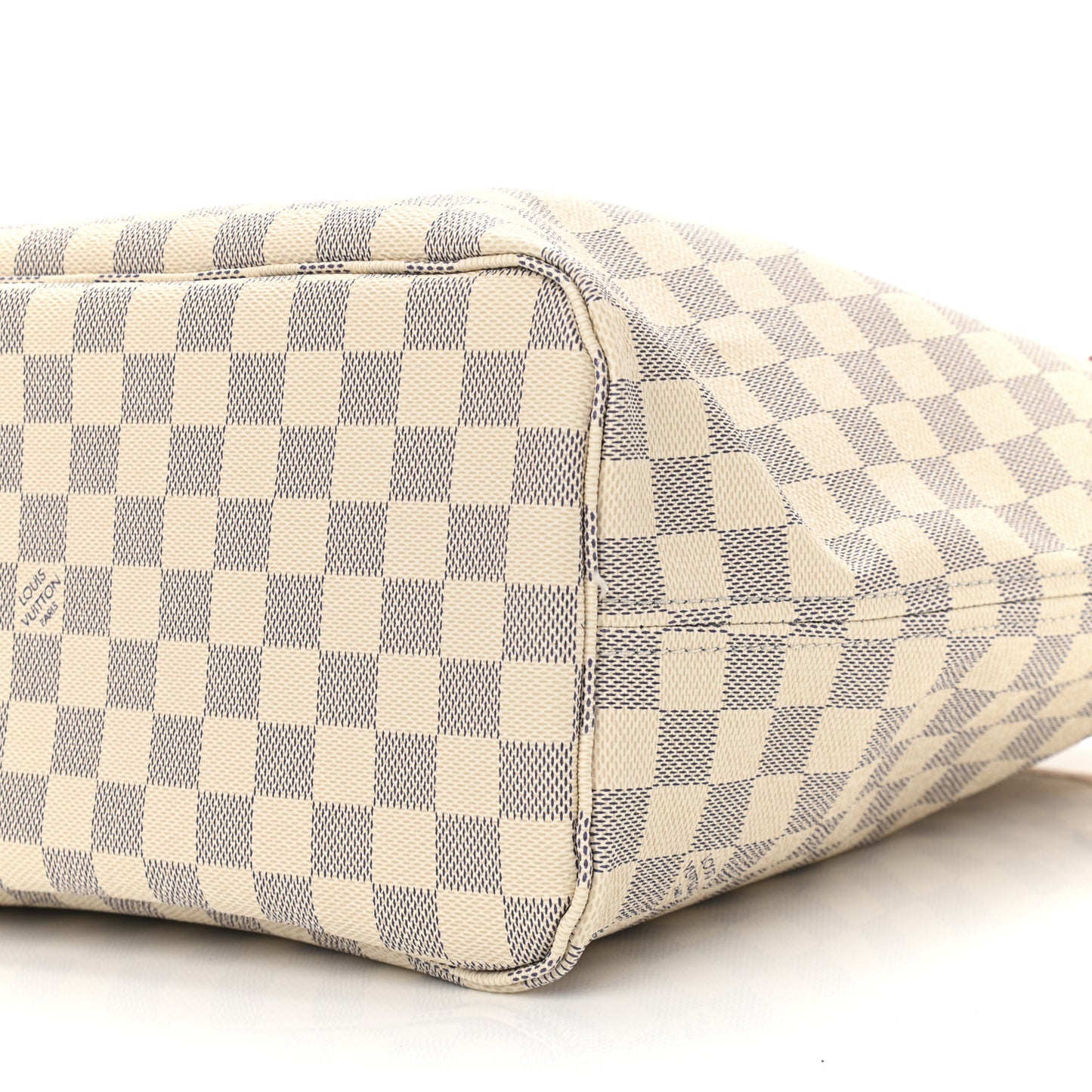 Damier Azur Neo Neverfull MM Rose Ballerine