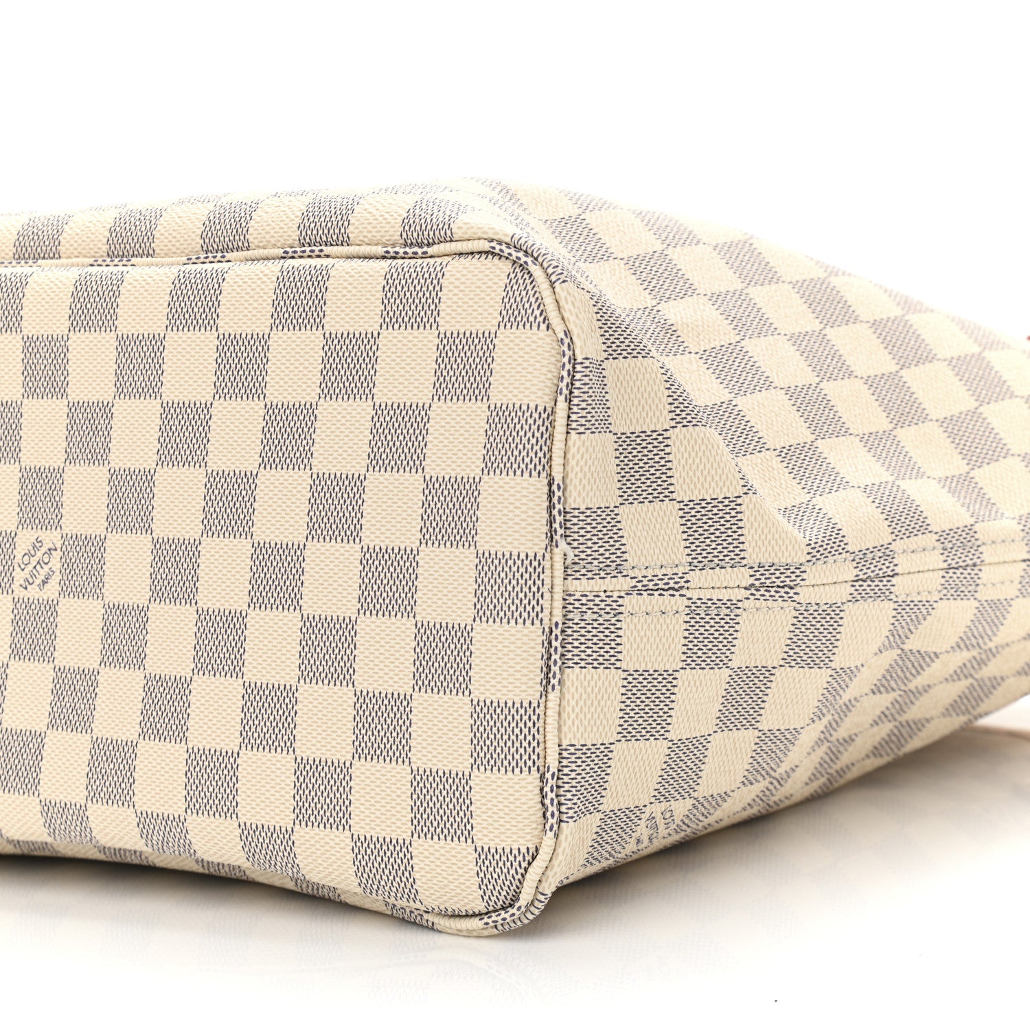 Louis Vuitton Damier Azur Neo Neverfull MM Rose Ballerine 12 of 12