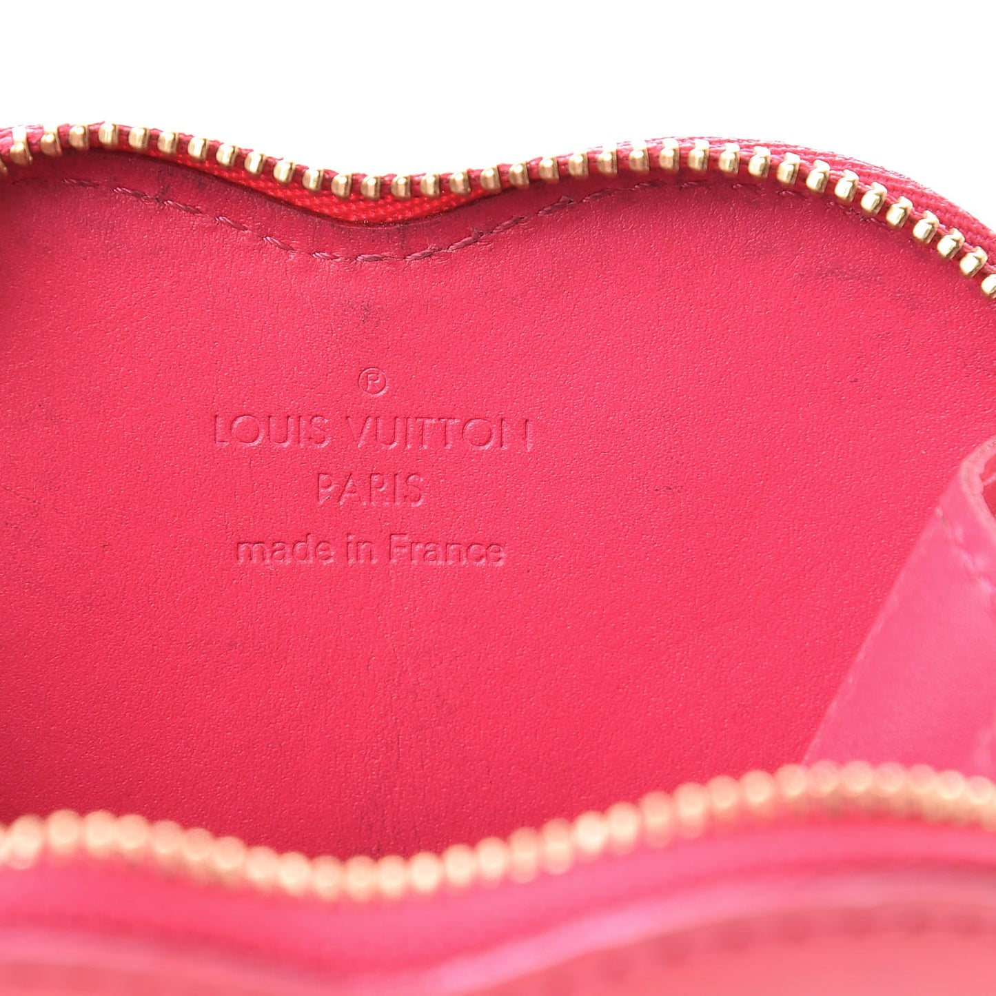 Vernis Heart Coin Purse Rose Pop
