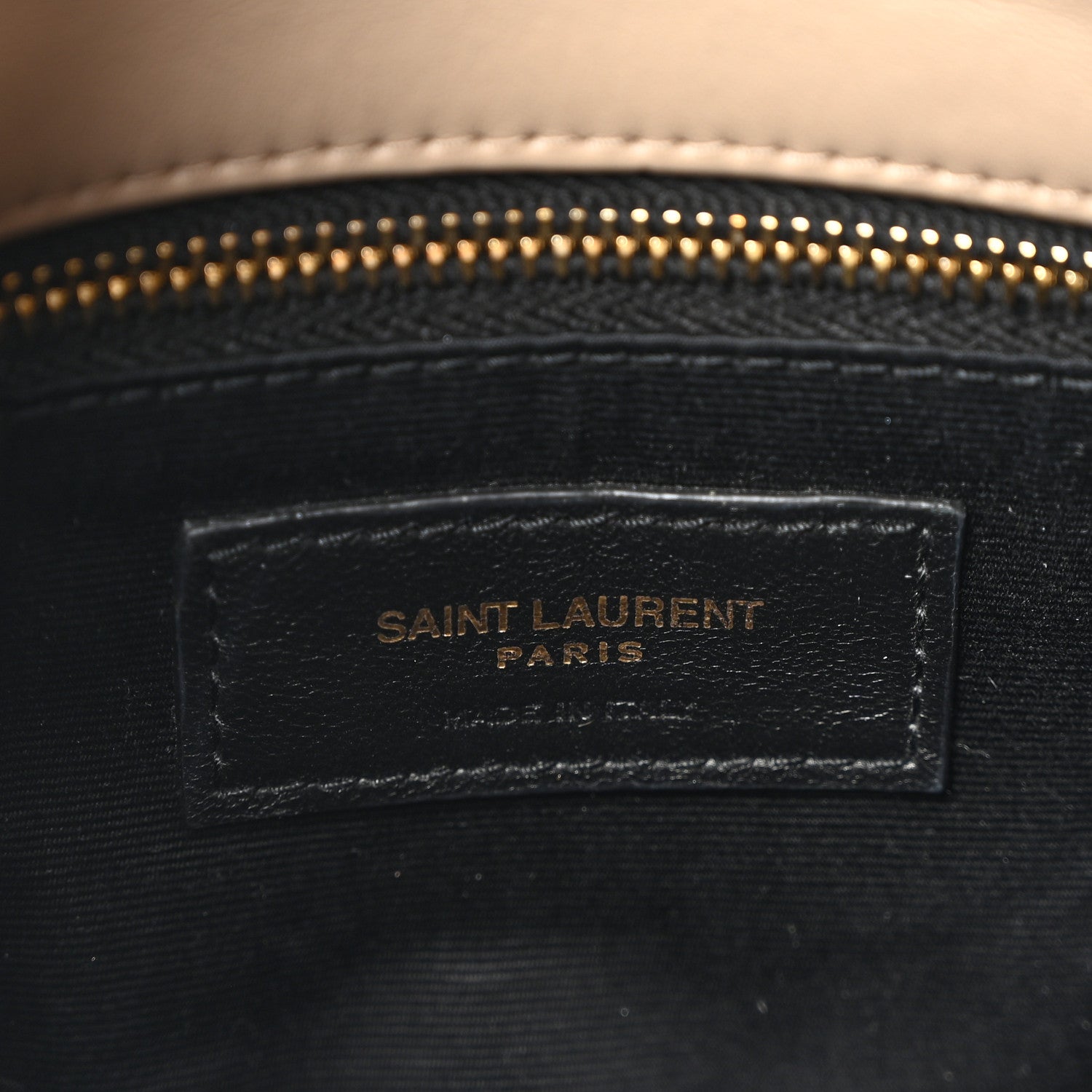 Saint Laurent Lambskin Quilted Toy Loulou Puffer Monogram Chain Satchel Nude Powder 6 of 11