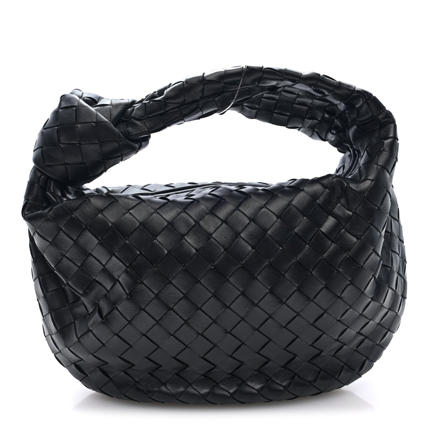 Bottega Veneta Nappa Intrecciato Teen Jodie Hobo Black 1 of 8