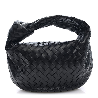 Bottega Veneta Nappa Intrecciato Teen Jodie Hobo Black 1 of 8