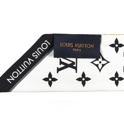 Louis Vuitton Silk Monogram Let's Go BB Bandeau Black 3 of 3