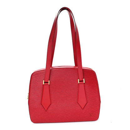 Louis Vuitton Epi Voltaire Castillan Red 1 of 9