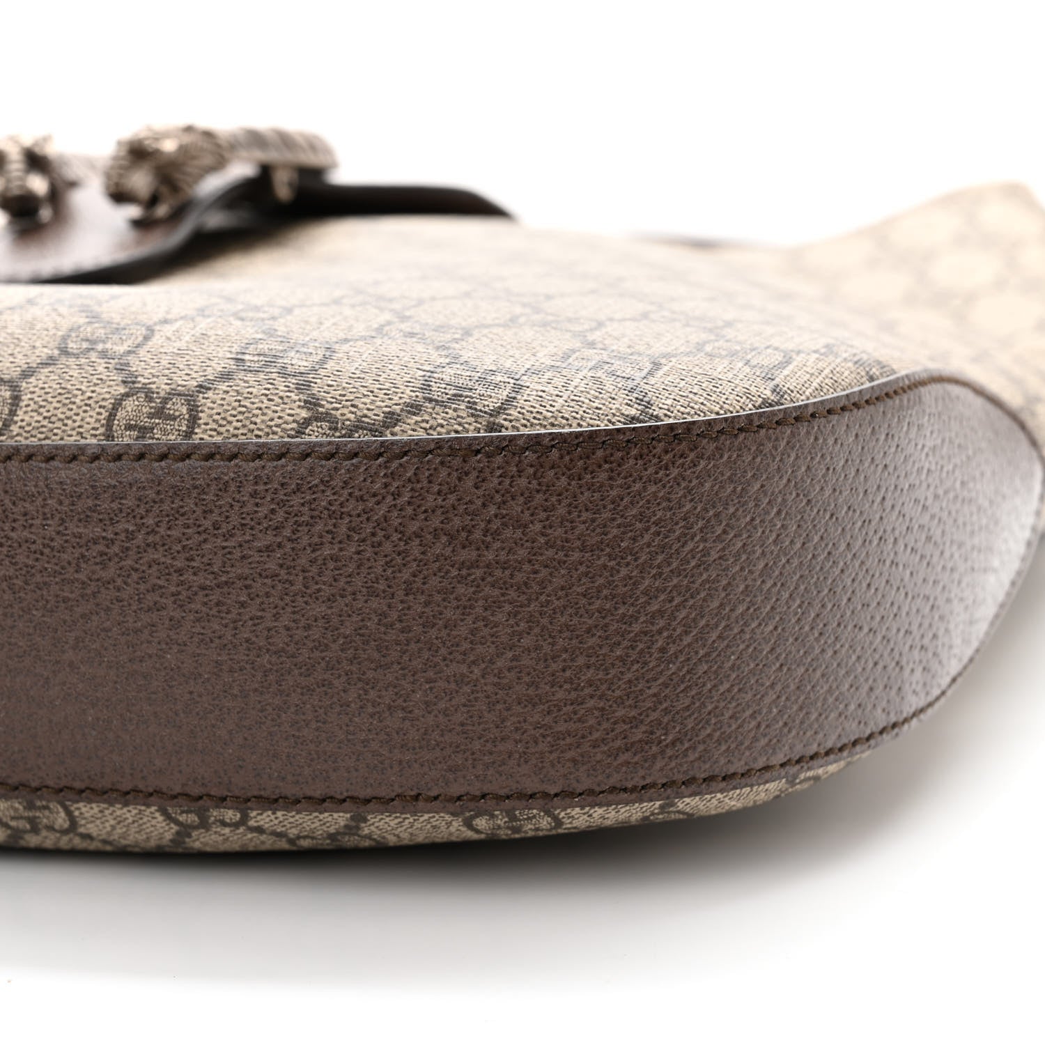 Gucci GG Supreme Monogram Web Medium Dionysus Hobo Brown 10 of 10