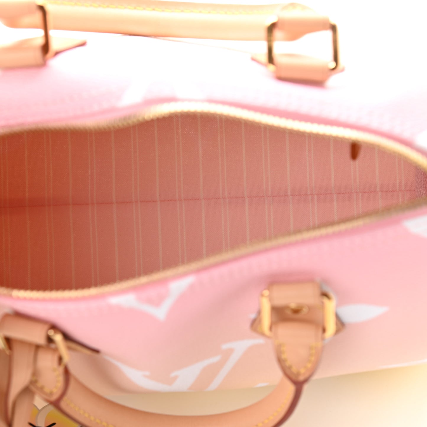 Monogram Giant By The Pool Speedy Bandouliere 25 Light Pink