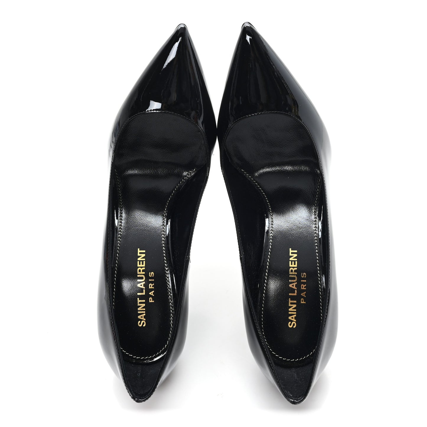 Patent Calfskin Opyum 110 Pumps 36.5 Black