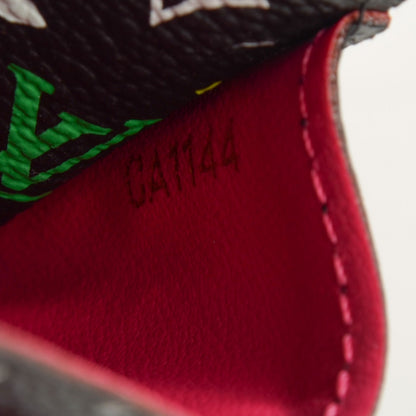 Louis Vuitton Monogram Multicolor Sarah Wallet NM Black Grenade 7 of 8