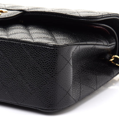 Chanel Caviar Quilted Small Double Flap Black 10 of 12